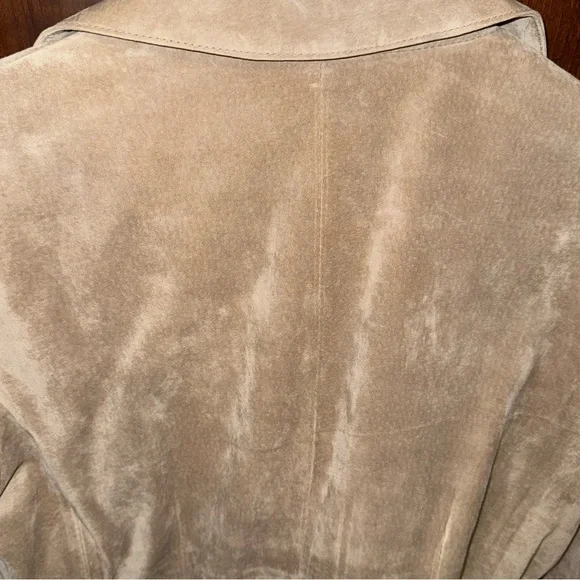 Liz Claiborne Tan Suede Blazer - Picture 6 of 6